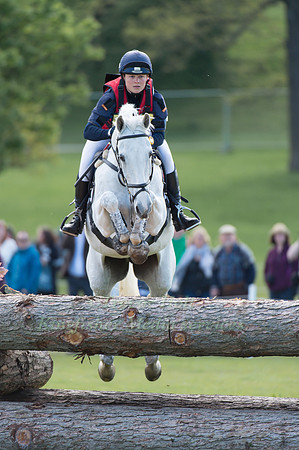 Sophie Brown (GBR) riding Wil