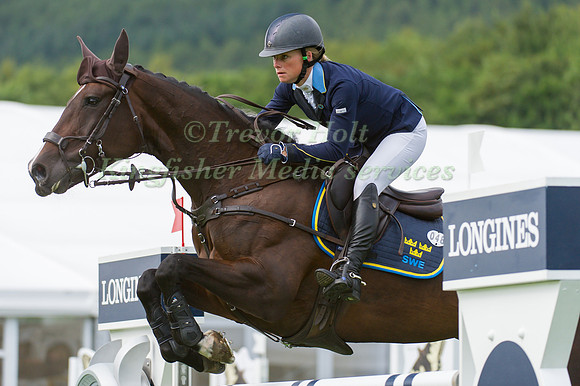 Sara Algotsson Ostholt of Sweden riding Reality