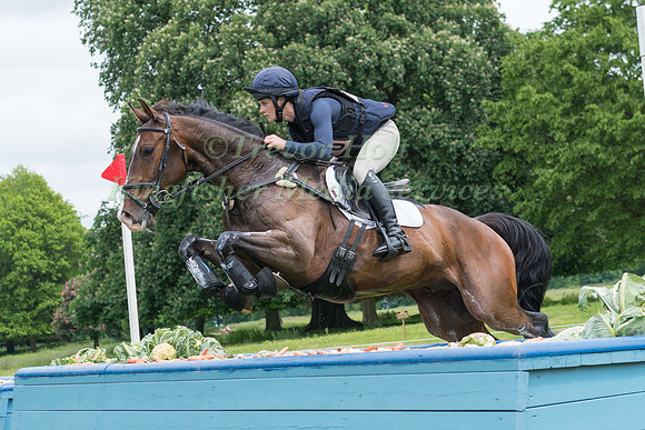 INDIANA LIMPUS (GBR) RIDING BILLY BROGUE TAKING PART IN THE CROSS COUNTRY PHASE OF THE CICO THREE STAR AT THE 2017 HOUGHTON INTERNATIONAL HORSE TRIALS