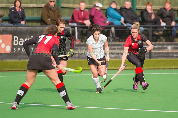 LIzzie Honarmand of Leicester , Kayleigh Humphreys o
