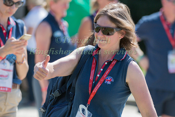 British Team vet Liz Brown
