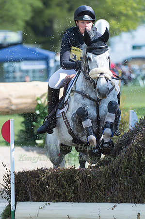 Elizabeth  Power (IRL) riding Soladoun