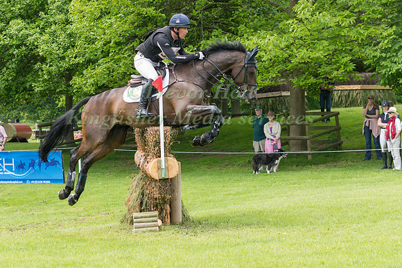 OLIVER TOWNEND (GBR) RIDING NOTE WORTHY TAKING PART IN THE CROSS COUNTRY PHASE OF THE CICO THREE STAR AT THE 2017 HOUGHTON INTERNATIONAL HORSE TRIALS