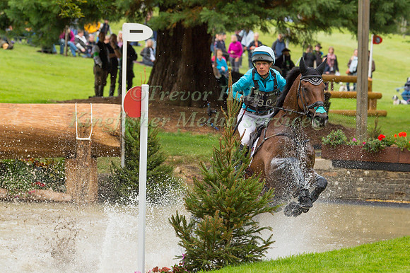 IZZY TAYLOR (GBR) AND SPRINGPOWER