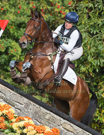 Pippa Funnell of Great Britain riding  BILLY CUCKOO