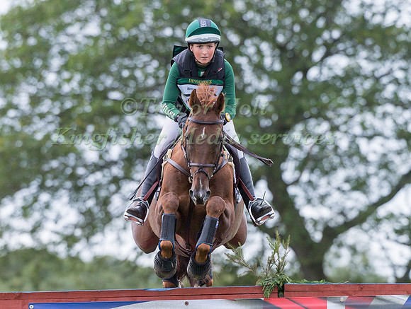 SUSIE BERRY RIDING  JOHN THE BULL