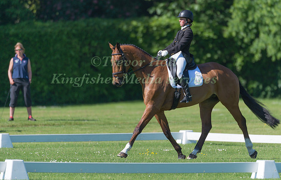 ROSALIND CANTER (GBR) RIDING NO EXCUSE  IN THE CROSS COUNTRY PHASE OF THE CCI ONE STAR AT THE 2017 HOUGHTON INTERNATIONAL HORSE TRIALS