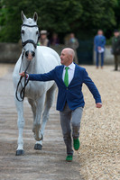 Andrew Hoy (AUS) and The Blue Frontier at the first Horse Inspection of the 2017 Mitsubishi Motors Badminton Horse Trials