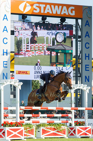 Anna Nilsson (SWE) and Luron