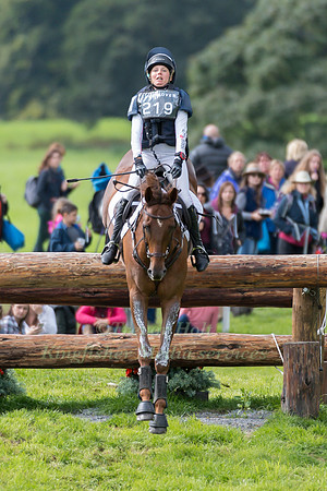LOUISE HARWOOD (GBR) AND OMARD MICKEY TWO