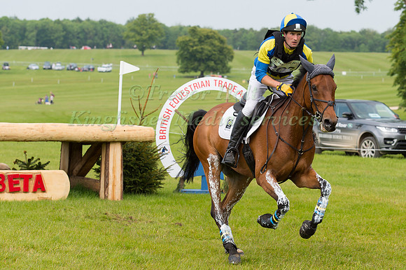 Tyler Cassells (GBR) riding Grandslam