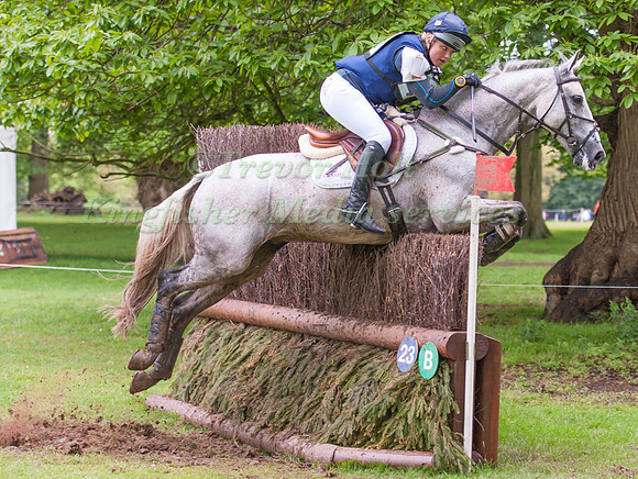 Sophie How and Pebbly Aga Khan