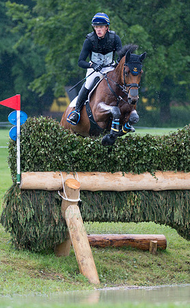 LUDWIG  SVENNERSTAL (SWE) AND STINGER TAKING PART IN THE CROSS COUNTRY PHASE OF THE  CCI THREE STAR COMPETITION AT THE 2017 EQUI-TREK BRAMHAM INTERNATIONAL HORSE TRIALS