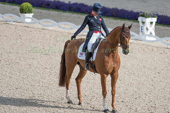 Laura Collett (GBR) and Grand Manoeuvre