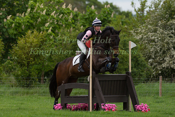 Lucy Hawley (GBR) riding Helpful Harry II