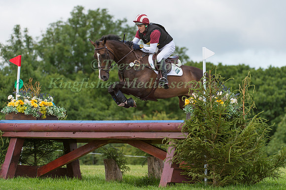 Blyth Tait (NZL) riding Darius IV