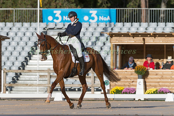 CHARLOTTE EAST (GBR) AND KING ALBERT