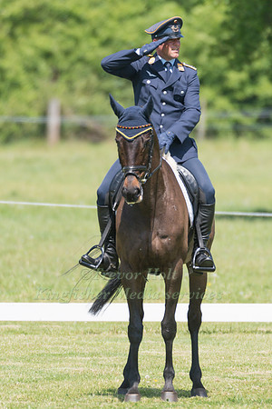 ANDREAS OSTHOLT (GER) RIDING SO IS ET IN THE DRESSAGE PHASE OF THE CICO THREE STAR AT THE 2017 HOUGHTON INTERNATIONAL HORSE TRIALS
