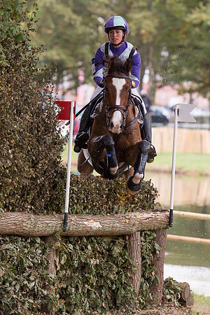 Victoria Madsen of Great Britain riding By Crikey