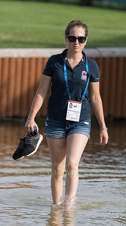 LAURA COLLETT WALKING THE CROSS COUNTRY COURSE