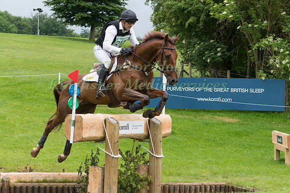 BILL  LEVETT (AUS) AND LASSBAN DIAMOND LIFT TAKING PART IN THE CROSS COUNTRY PHASE OF THE  CIC THREE STAR COMPETITION AT THE 2017 EQUI-TREK BRAMHAM INTERNATIONAL HORSE TRIALS