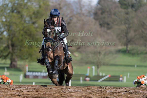 SARAH BULLIMORE  RIDING  IRISH TRUMP