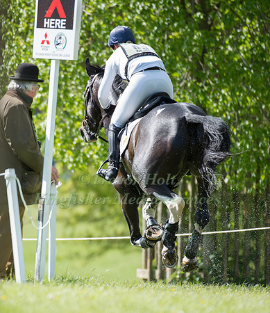 Nicola Wilson (GBR) riding Beltane Queen