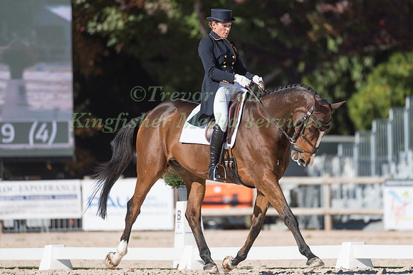 TONIA GILLETT (GBR) AND MCCAULEYS THUNDER
