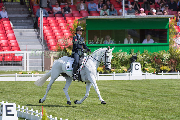 Vittoria Panizzon of Italy riding Borough Pennyz