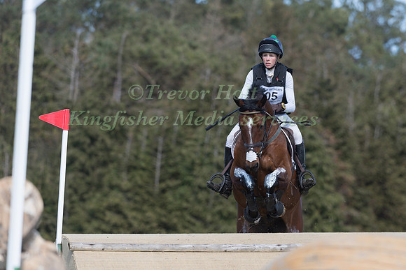 EDIE CAMPBELL RIDING FIREBALL F