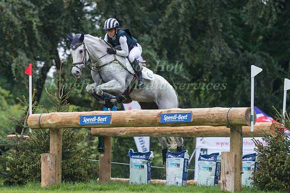 CAROLINE  POWELL (NZL) AND UP UP AND AWAY TAKING PART IN THE CROSS COUNTRY PHASE OF THE  CCI THREE STAR COMPETITION AT THE 2017 EQUI-TREK BRAMHAM INTERNATIONAL HORSE TRIALS