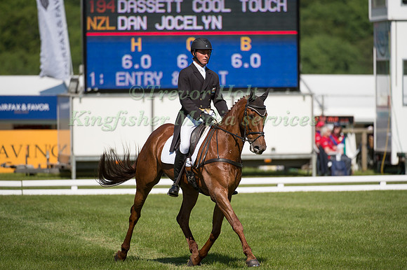 Dan Jocelyn (NZL) riding Dassett Cool Touch