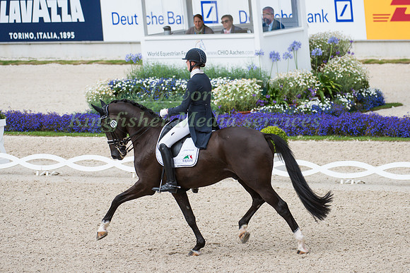 Jorinde Verwimp (BEL) and Wendor taking part in the Prize of VUV - Vereinigte Unternehmerverbände Aachen Prix St. Georges CDI4*