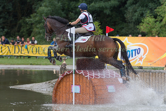 ROSALIND CANTER (GBR) AND ALLSTAR B
