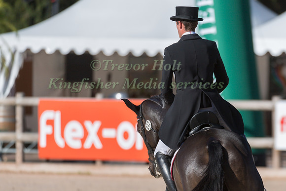 MAXIME LIVIO (FRA) AND BOLEYBAWN PRINCE TAKING PART IN THE DRESSAGE PHASE OF THE CIC 2 STAR COMPETITION AT THE 2017 LES ETOILES DE PAU
