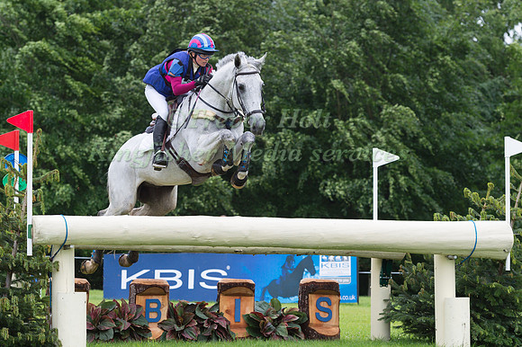 EMMA FORSYTH (GBR) AND SOLTAIR JUSTICE TAKING PART IN THE CROSS COUNTRY PHASE OF THE  CCI THREE STAR COMPETITION AT THE 2017 EQUI-TREK BRAMHAM INTERNATIONAL HORSE TRIALS