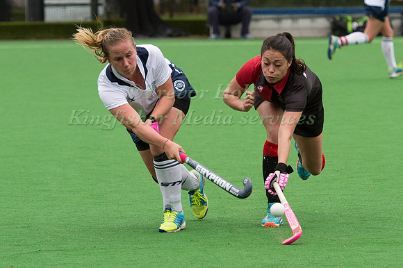 Pippa Chapman and Sam Quek