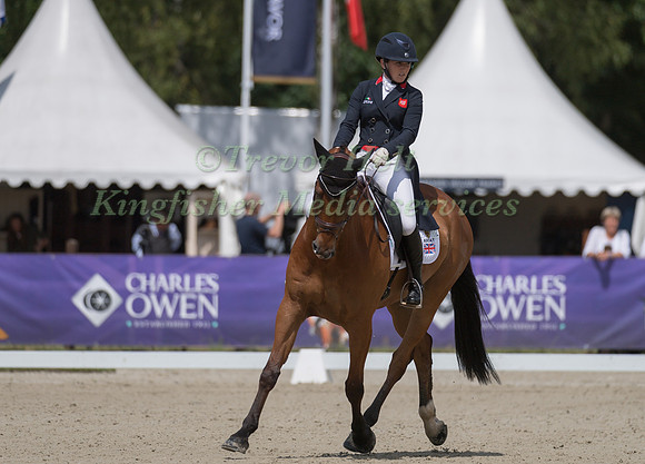 LAURA COLLETT (GBR) AND MR. BASS