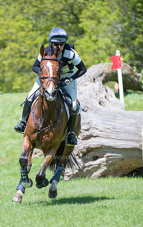 Jeanette Brakewell (GBR) riding Lets Dance