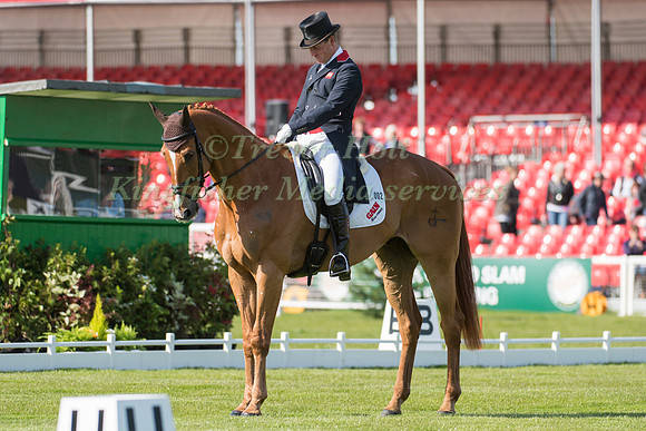 Oliver Townend of Great Britain  riding Armada