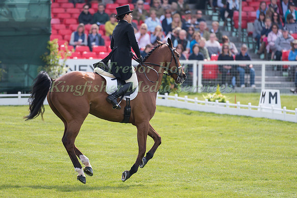 Alice Dunsdon  of Great Britain  riding Fernhill Present