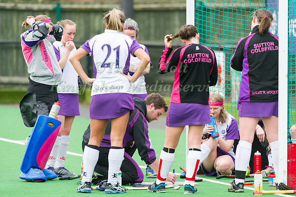 Sutton Coalfield half time  team talk
