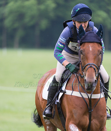 Polly Stockton (GBR) riding Imperial Trump