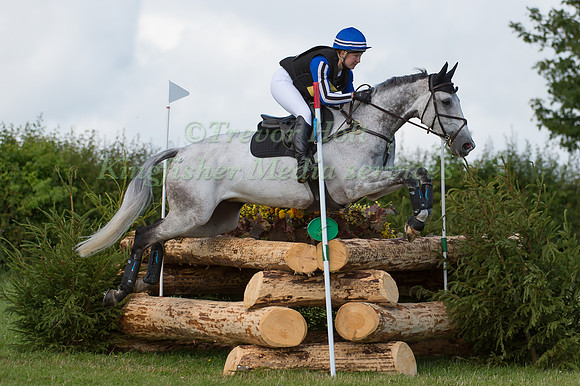 Tiana Coudray (USA) riding Aloha