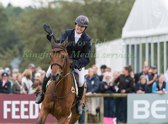SELINA MILNES (GBR) AND IRON IV