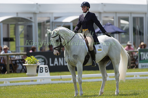 Olivia Wilmot (GBR) riding Zebedee De Foja