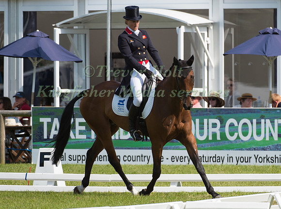 Kristina Cook (GBR) riding Calvino II