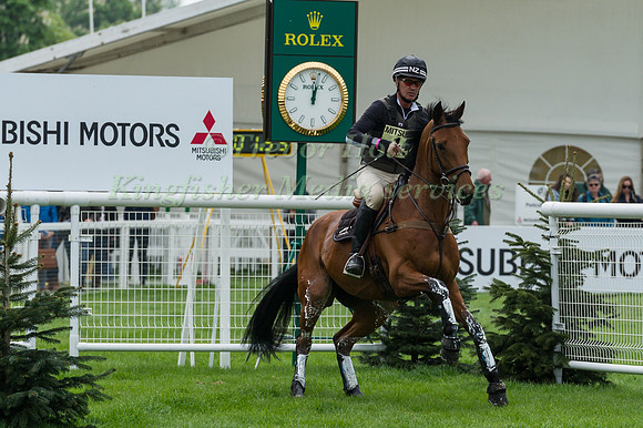 Andrew Nicholson (NZL) riding Qwanza in the Cross Country phase of the 2017 Mitsubishi Motors  Badminton Horse Trials