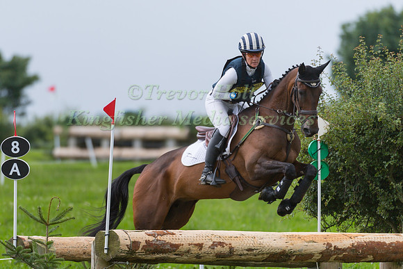 CAROLINE  POWELL (NZL) AND FLIPPER K
