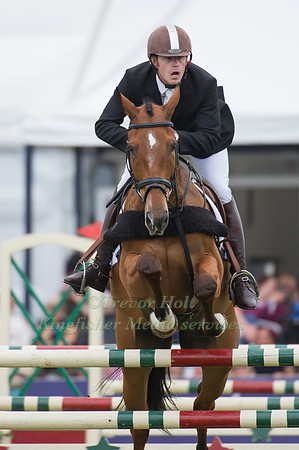 Angus Smales (GBR) riding Master Crisp